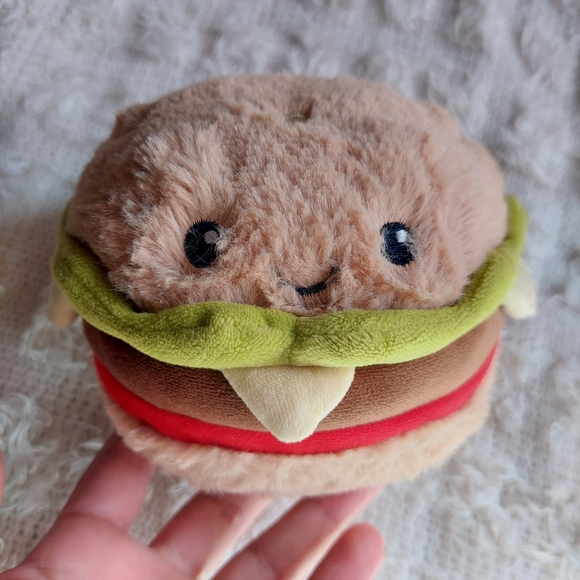 Cute Hamburger Mini Squishable Plush - Picture 4 of 5